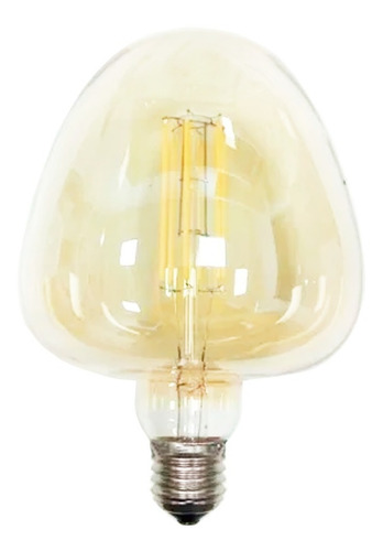 Lampara Filamento Led Dimerizable Manzana 8w 960lm Gold