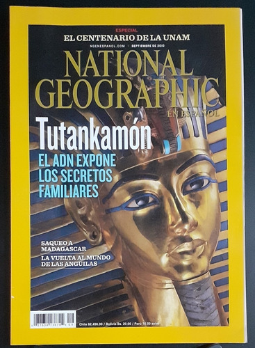 Revista National Geographic / Tutankamón.