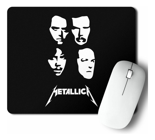 Mouse Pad Metallica Faces (d1631 Boleto.store)