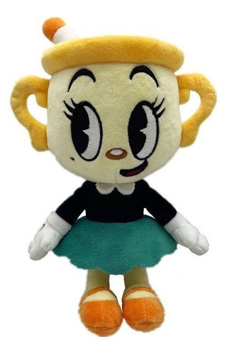 Cuphead Ms. Chalice Peluche Muñeca Juguete Cumpleaño Regalo