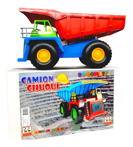 Imagen 4 de 7 de Camión Minero Tolva Gigante Camion Juguete Goliat Rojo