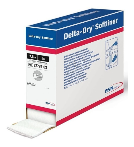 Delta Dry Softliner  Tubular Acolchado Waterproof 10 Cms