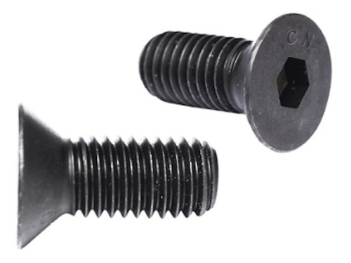 Tornillo Allen Cabeza Plana Metrico M4 X 30 // 50 Piezas