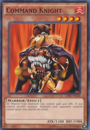 Tarjeta Yugioh! Caballero Comandante Ldk2-spj20 Comun