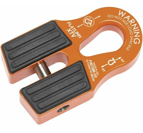 Rpm Warn Factor Orange Flatlink Xtv Winch Shackle Mount