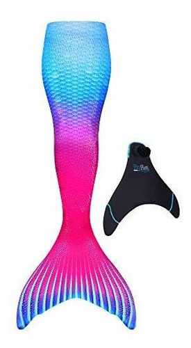 Fin Fun Mermaid Tail, Puntas Reforzadas, Monofin, Maui