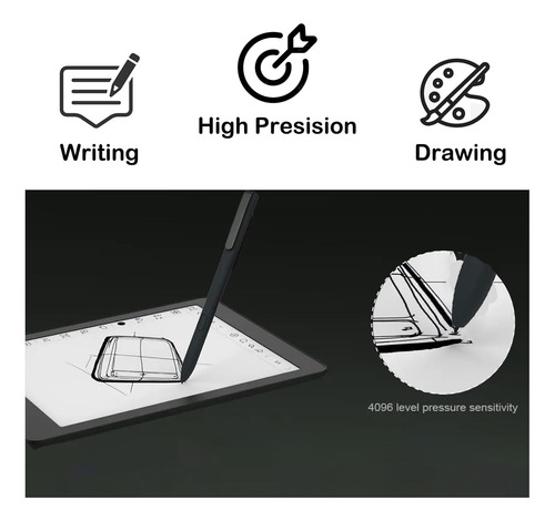 Pen De Lápiz Óptico Para Tableta Boox Note Air 3 C E Ink Con