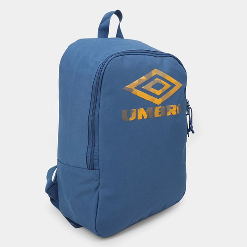 Mochila masculina e feminina Diamond Camo Umbro Cor Azul Desenho do tecido Lisa