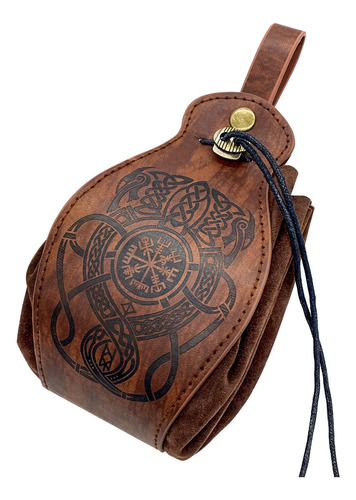 Bolsa De Cinturón Medieval Vikingo Renacimiento Bolsa De
