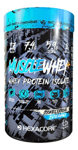 Proteina Muscle Whey 2.2 Lbs - Sabor Cookies (envio Gratis)
