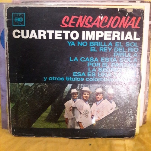 Vinilo Cuarteto Imperial Sensacional C2