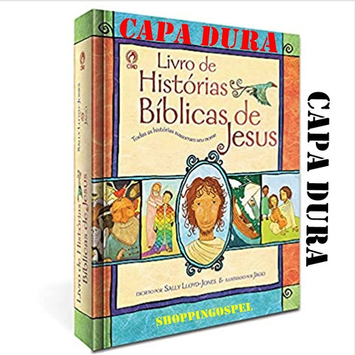 Livro De Histórias Bíblicas De Jesus Sally Lloyd Jones Cpad