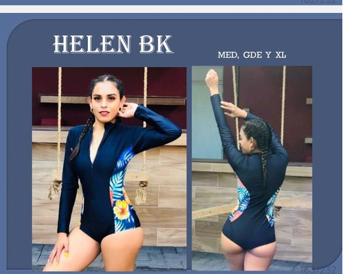 Helen Bk Traje De Baño De Dama 