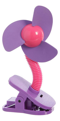 Ventilador Dream Baby Purpura Con Clip