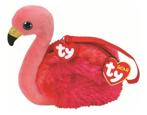 Ty Beanie Peluche Monedero Flamenco Flamingo Gilda Nuevo