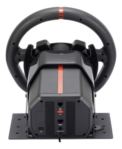 Jogo Volante Intelligent Force Feedback Para Pc/ps4/xbox Cor Preto