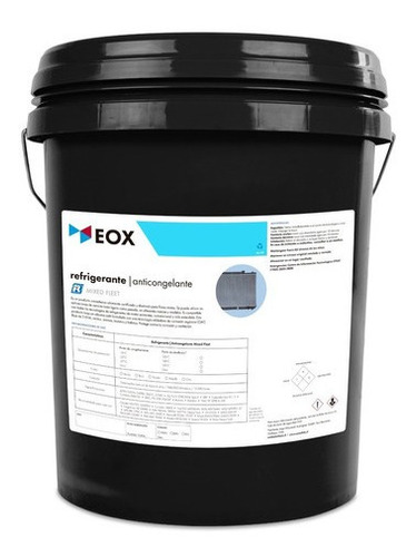 Refrigerante Coolant Elc 50% Flota Mixta Rojo Eox 20 L