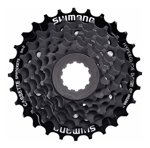 Imagen 1 de 6 de Piñón A Cassette Shimano Hg200 7v 12-32 Carbonobikes