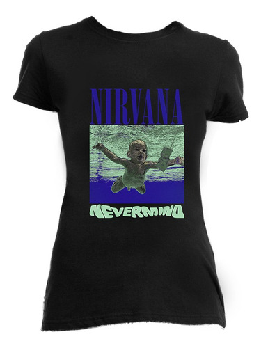 Nirvana Nevermind Playera O Blusa Blind Melon Foo Fighters