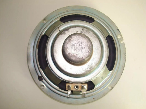 Corneta Dinamic Bass Sony 5.5 Ohm 20w De 16 Cm (Usado)