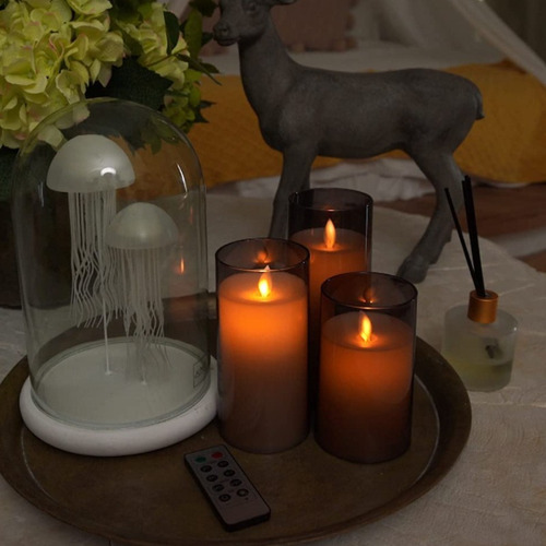 Luz Led Electrónica Tipo Llama Para Velas, Luz Difusa, Bodas