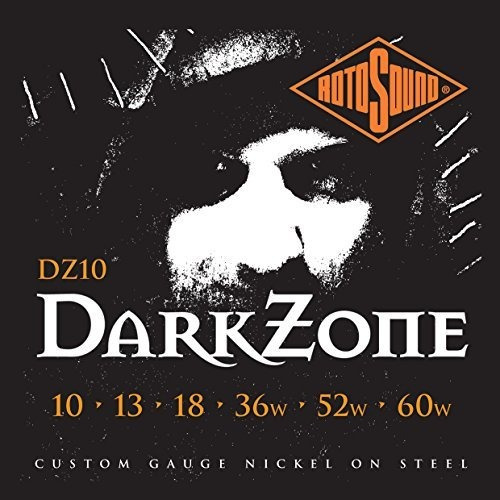 Rotosound Dz10 Níquel Plateado Darkzone Customer Gauge Cuerd