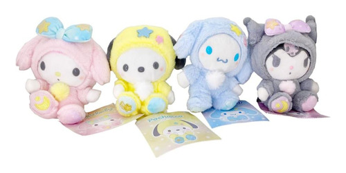  Chibi Sanrio Llaveros Peluche Cosplay Piyama Unicornio