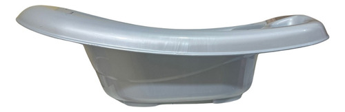 Banheira Bebê 32 Lts Valvula Água Perolado Plastibrasil Cor Azul Lisa