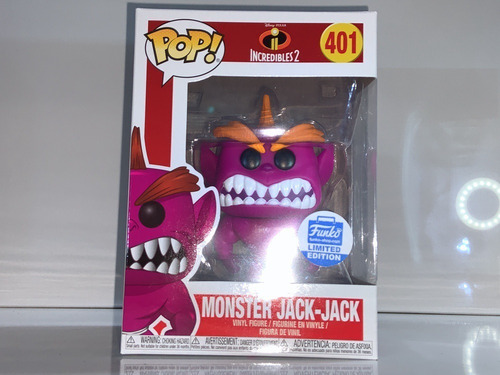 Monster Jack Jack -401- Increibles 2 Shop Exclusivo Funkopop