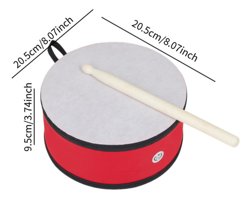 Instrumento Musical De Percusión Tambor Batería Para