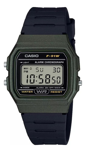 Reloj Unisex Casio F-91wm-3adf Core Mens