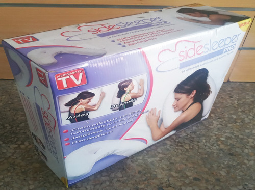 Imagen 2 de 3 de Almohada Side Sleeper Pro Hipoalergénica Comoda Original Tfk