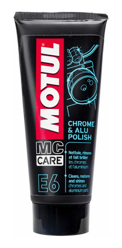 Motul E6 Chrome & Alu Polish Brillador De Cromo Y Aluminio