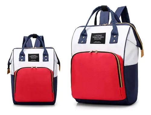 Mochila Universitaria Reforzada Urbana Impermeable Viaje