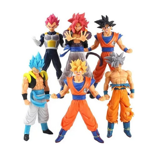 Figuras De Colección Dragon Ball 16cm (juego Completo 6und)