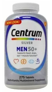 Centrum Silver Men 50+ Homem 275 Caps Importado ,