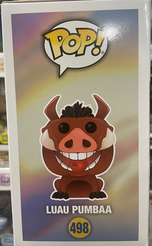 Funko Pop Luau Pumbaa 498 Disney The Lion King (Usado)