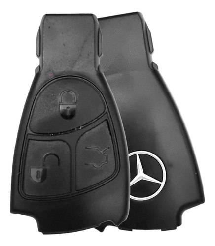 Carcasa Para Llave Mercedes Benz C200 C230 C320 3 Botones