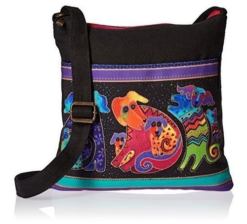 Laurel Burch Perros Y Perritos Crossbody