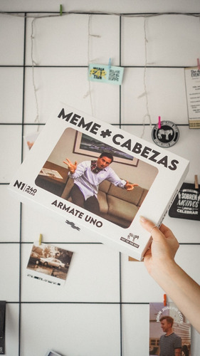 Imagen 8 de 9 de Kit Juegos De Mesa Dígalo Con Memes + Meme Cabezas Casafight