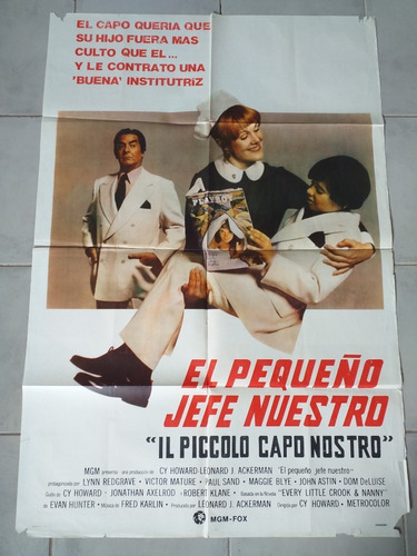 Poster Afiche Cine - El Pequeño Jefe Nuestro *