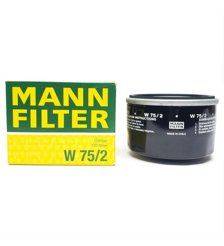 Imagen 1 de 1 de Filtro Aceite W75/2 Mann Filter Nissan Renault Suzuki