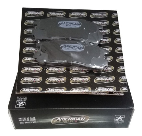 Pastillas Traseras Galant / Mx / Mf 1997-2005 American Black