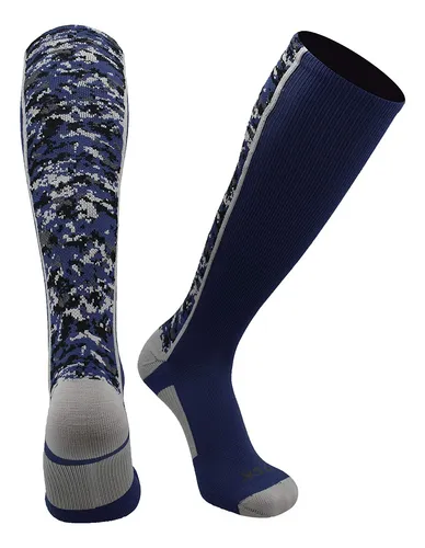Tck Digital Camo Otc Calcetines (navy, Large).