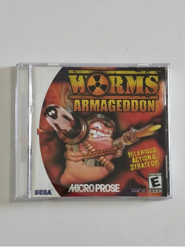Worms Armageddon Original Americano Sega Dreamcast Raro