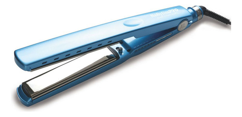 Planchita De Pelo Babylisspro 9091 Nano Titanium Xl Titanium Celeste 220v Celeste