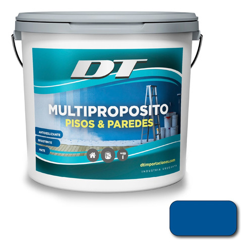 Pintura De Pisos Y Paredes Multipropósito 20 Lt | 15 Colores