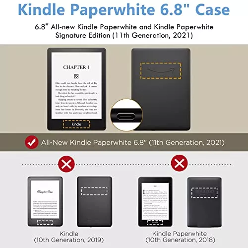  Funda para Kindle Paperwhite de 6.8 (11ª generación