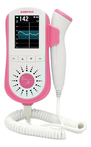 Monitor Doppler Fetal Portatil Pantalla Color Equipo Nuevo