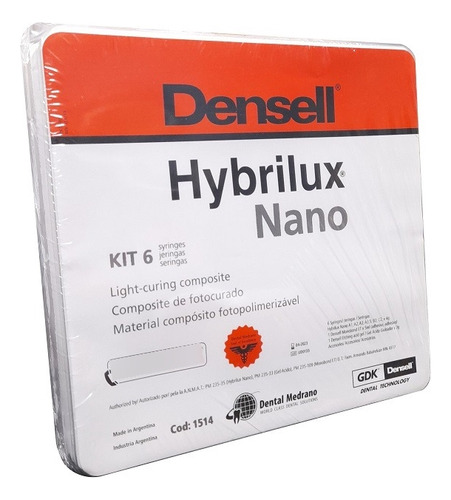  Kit Composite Hybrilux Nano Kit 6 Colores